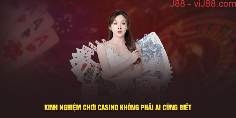 Kinh nghiệm chơi casino